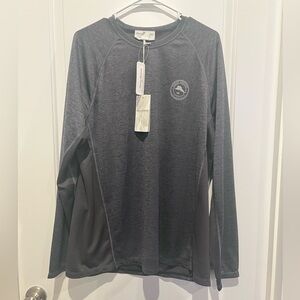 Men’s L Island Active Gray Athletic Shirt NWT